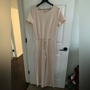 Amazon Soft Beige Jumpsuit